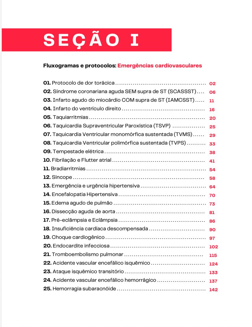 Sumário Seção I